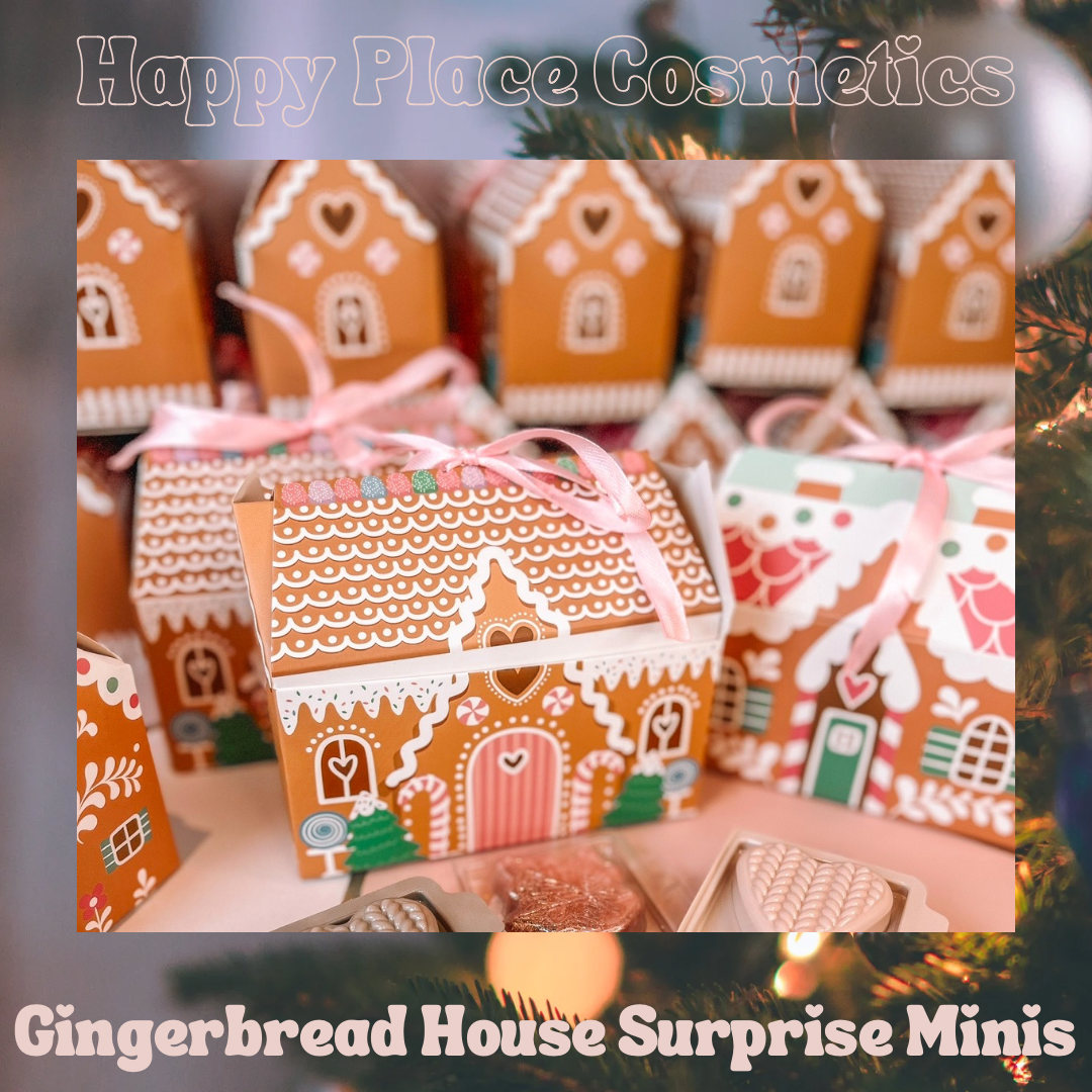 Gingerbread House Mini Surprise Box (Body Scrubs Edition)