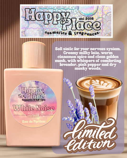 100ml ‘White Noise’ Happy Place Fragrance- Eau De Parfum