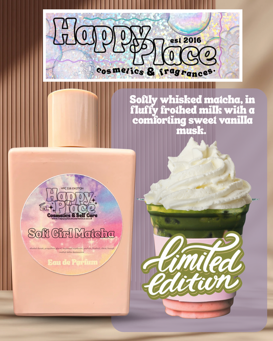 100ml Soft Girl Matcha -Happy Place Fragrance- Eau De Parfum