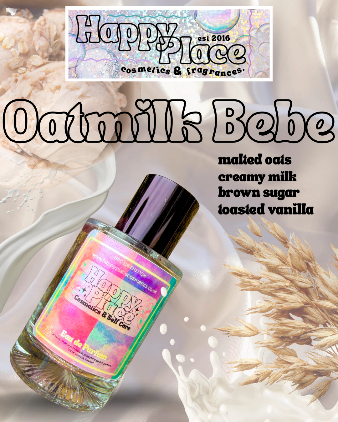 Oatmilk Bebe -Happy Place Fragrance- Eau De Parfum