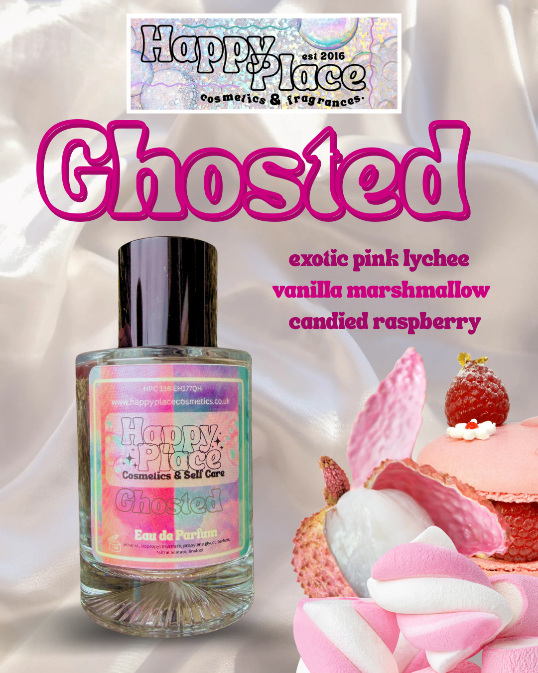 ‘Ghosted’ Happy Place Fragrance- Eau De Parfum