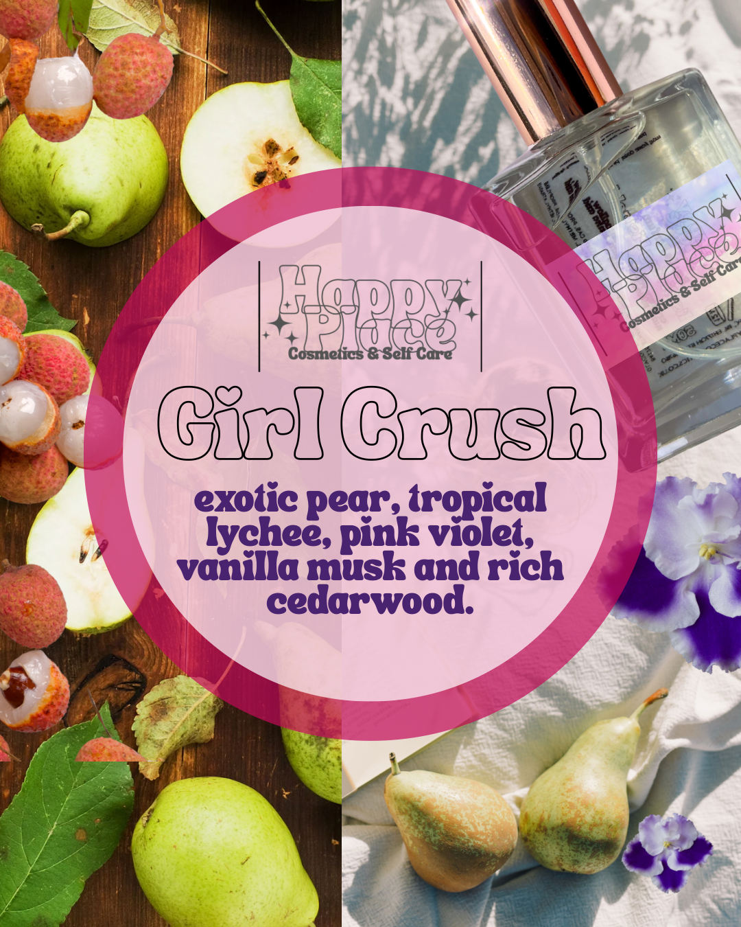 ‘Girl Crush’ Happy Place Fragrance- Eau De Parfum