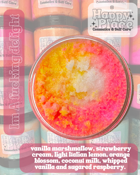 ‘I’m a fucking Delight’ Body Scrub