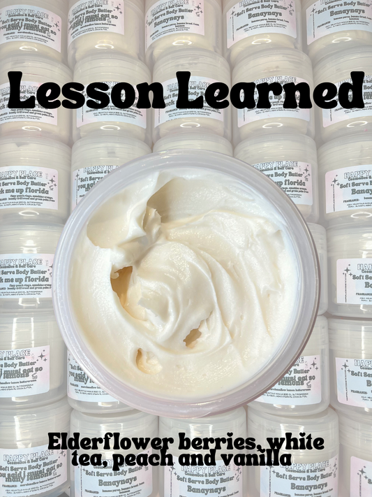 80g Soft Serve Body Butter- ‘Lesson Learned’