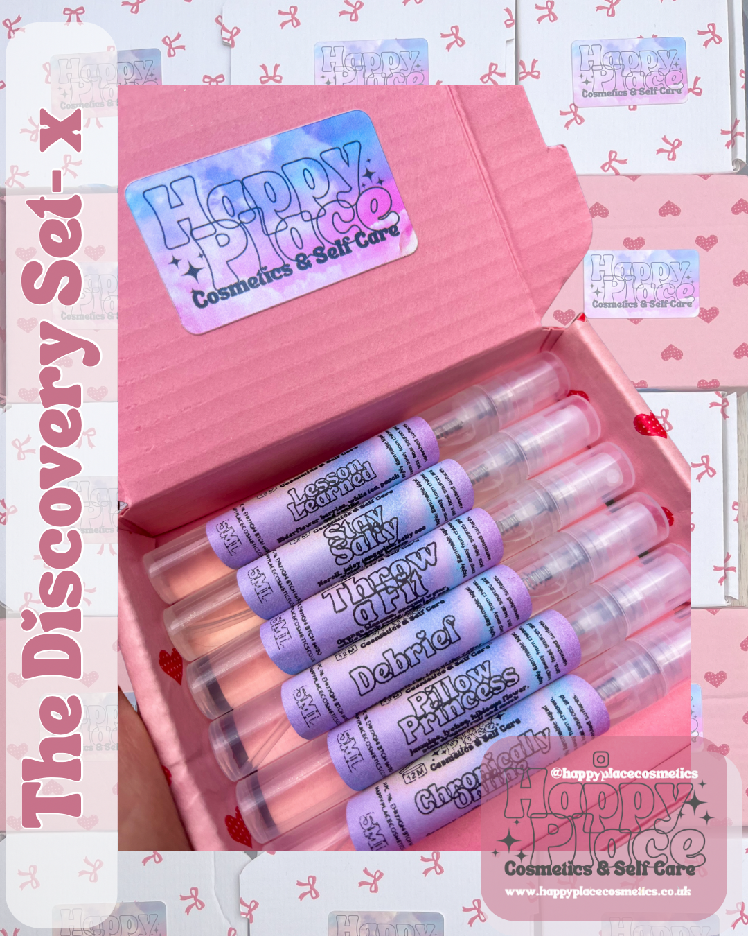 Happy Place Fragrance Discovery Set - Eau De Parfum Sweeties