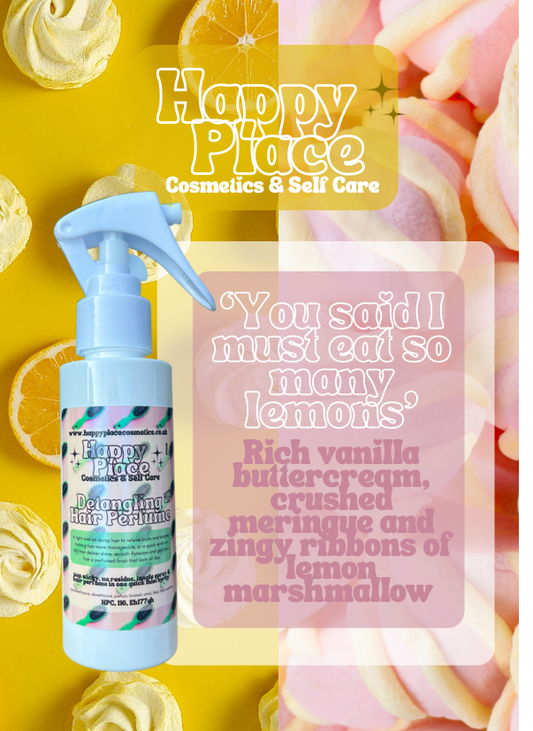 You said I must eat so many lemons- Detangling Hair Perfume