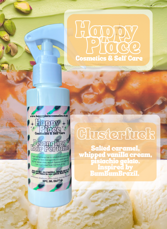 Clusterf*ck perfumed hair detangler spray