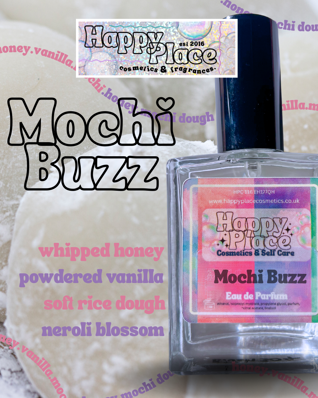 Mochi Buzz- Happy Place Fragrance- Eau De Parfum
