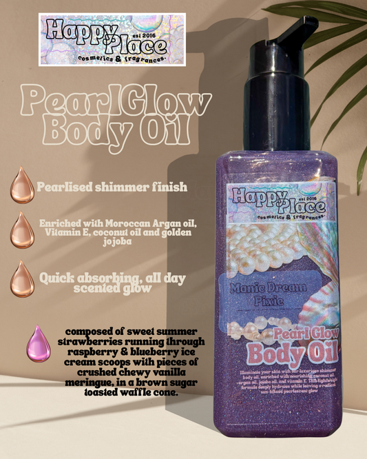PearlGlow Body Oil- Manic Dream Pixie