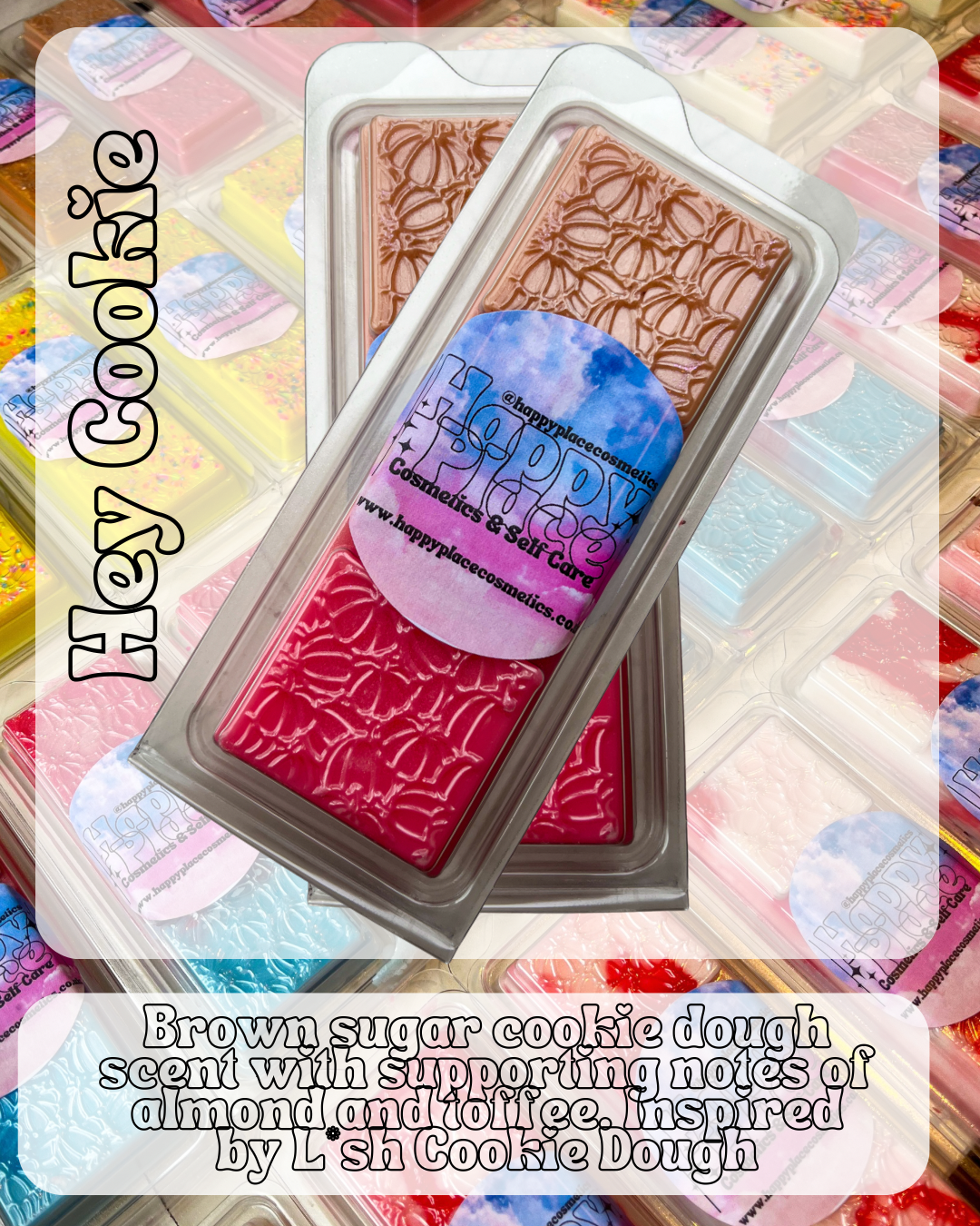 Hey Cookie Wax Melt Bar 60g