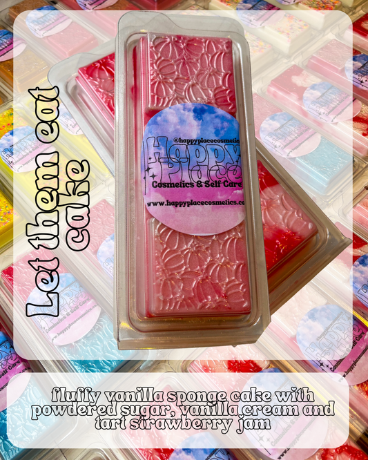 Let Them Eat Cake Wax Melt Bar 60g