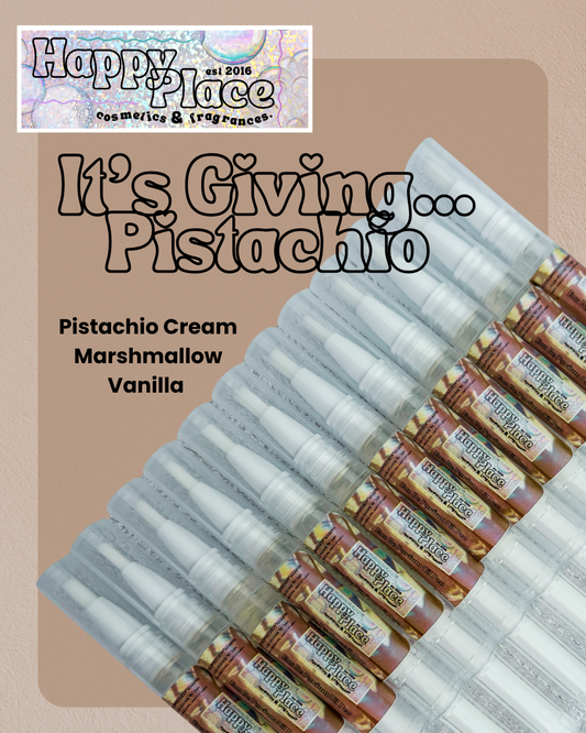 Its Giving Pistachio- Parfum Oil Brush Pen