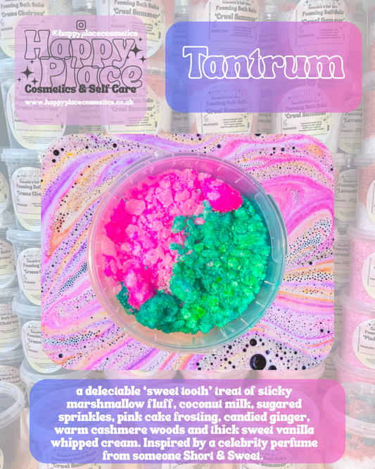 Tantrum Foaming Crystal Bath Salts