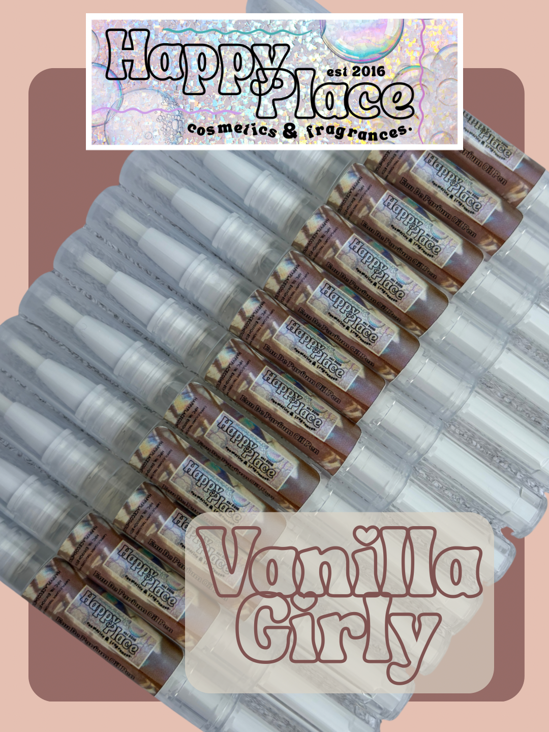 Vanilla Girly Parfum Oil Brush Pen