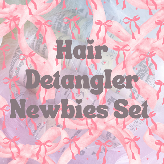 Newbies Discovery Set - Full Sized Perfumed Hair Detangler Sprays