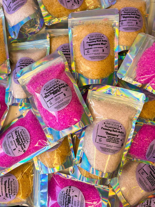 CBD Infused Foaming Crystal Bath Soak Salts ‘She doesn’t even go here’