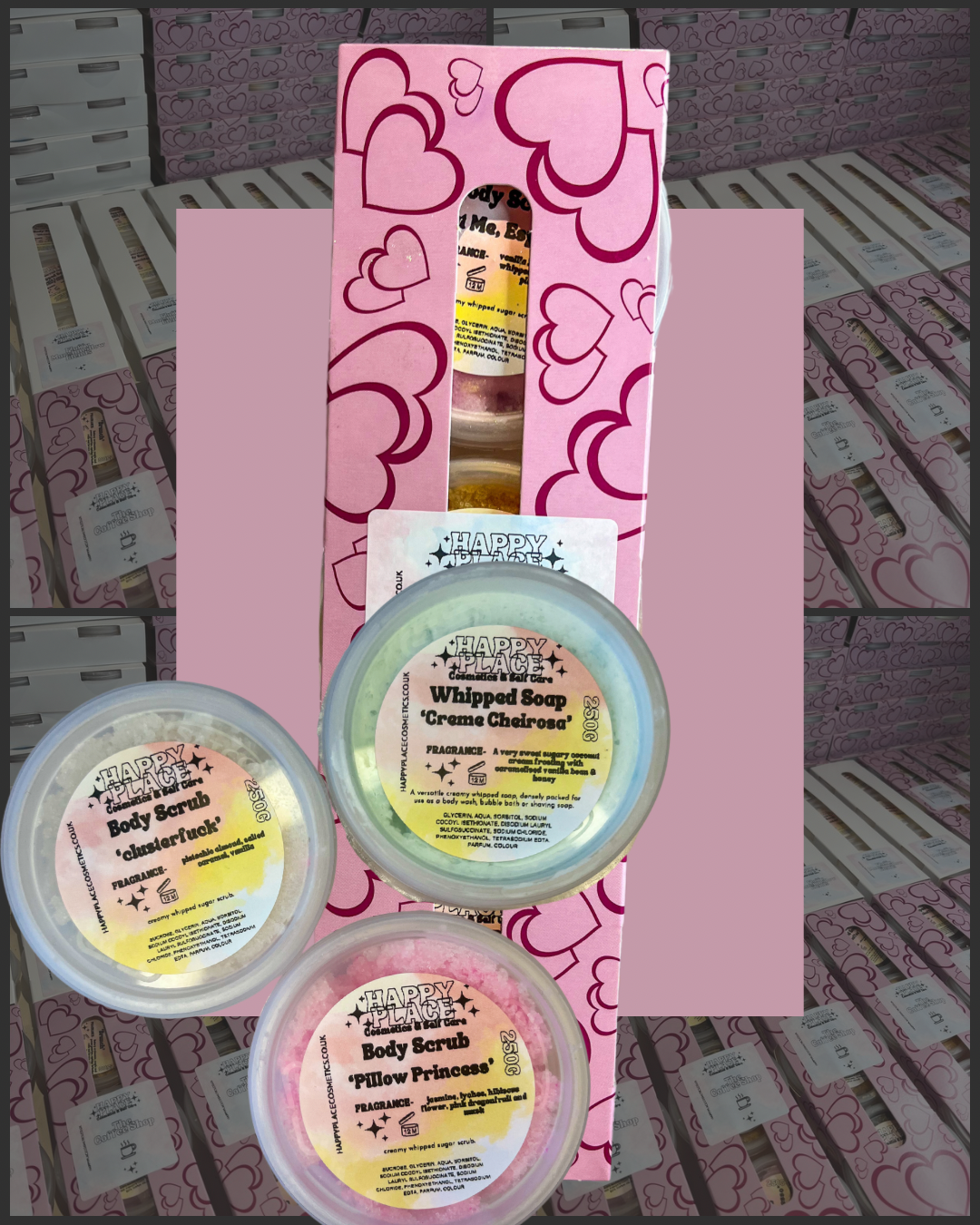 SDJ Dupes 2- Whipped Soap & Body Scrubs Mini Trio