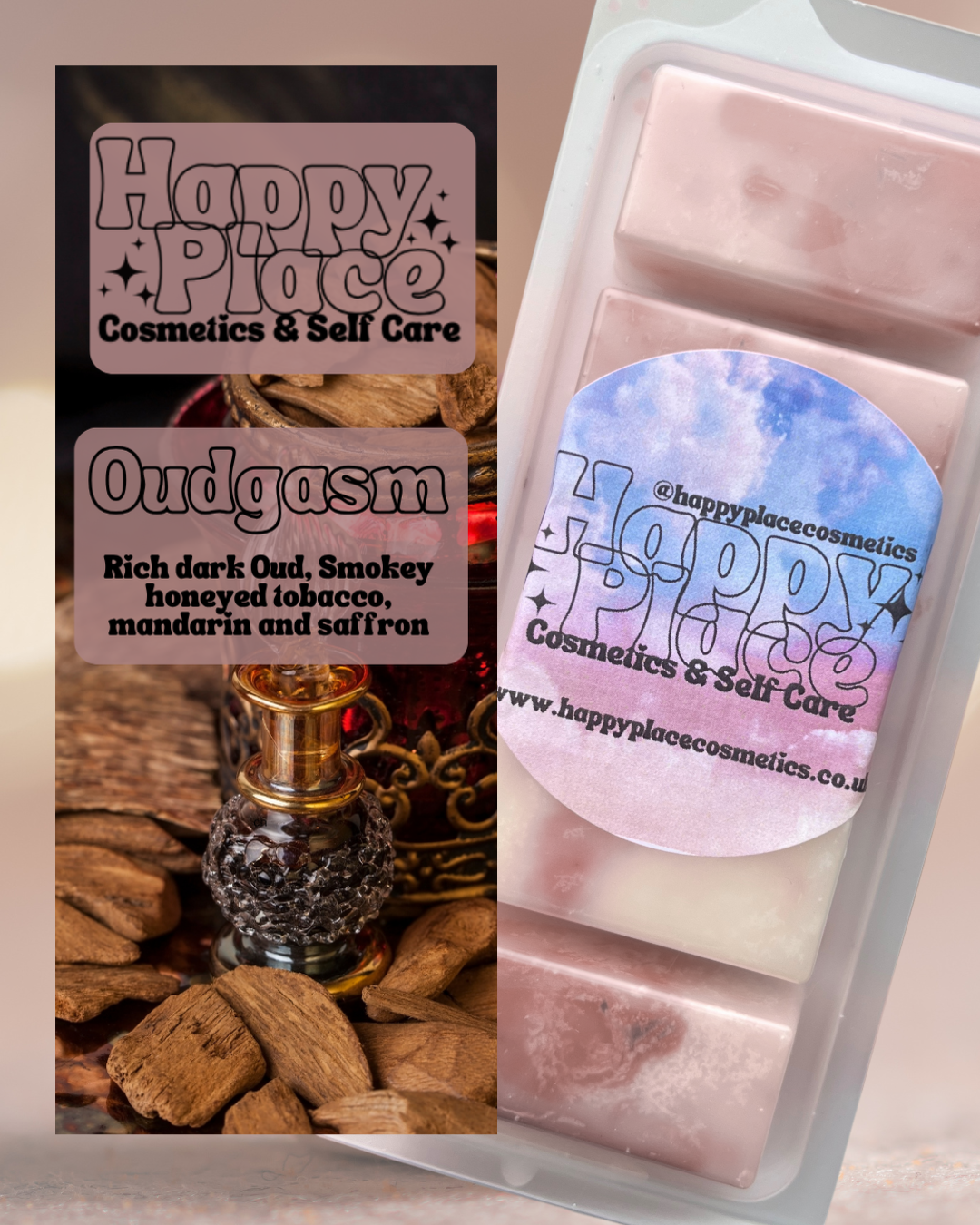 ‘Oudgasm’ Wax Melts 60g
