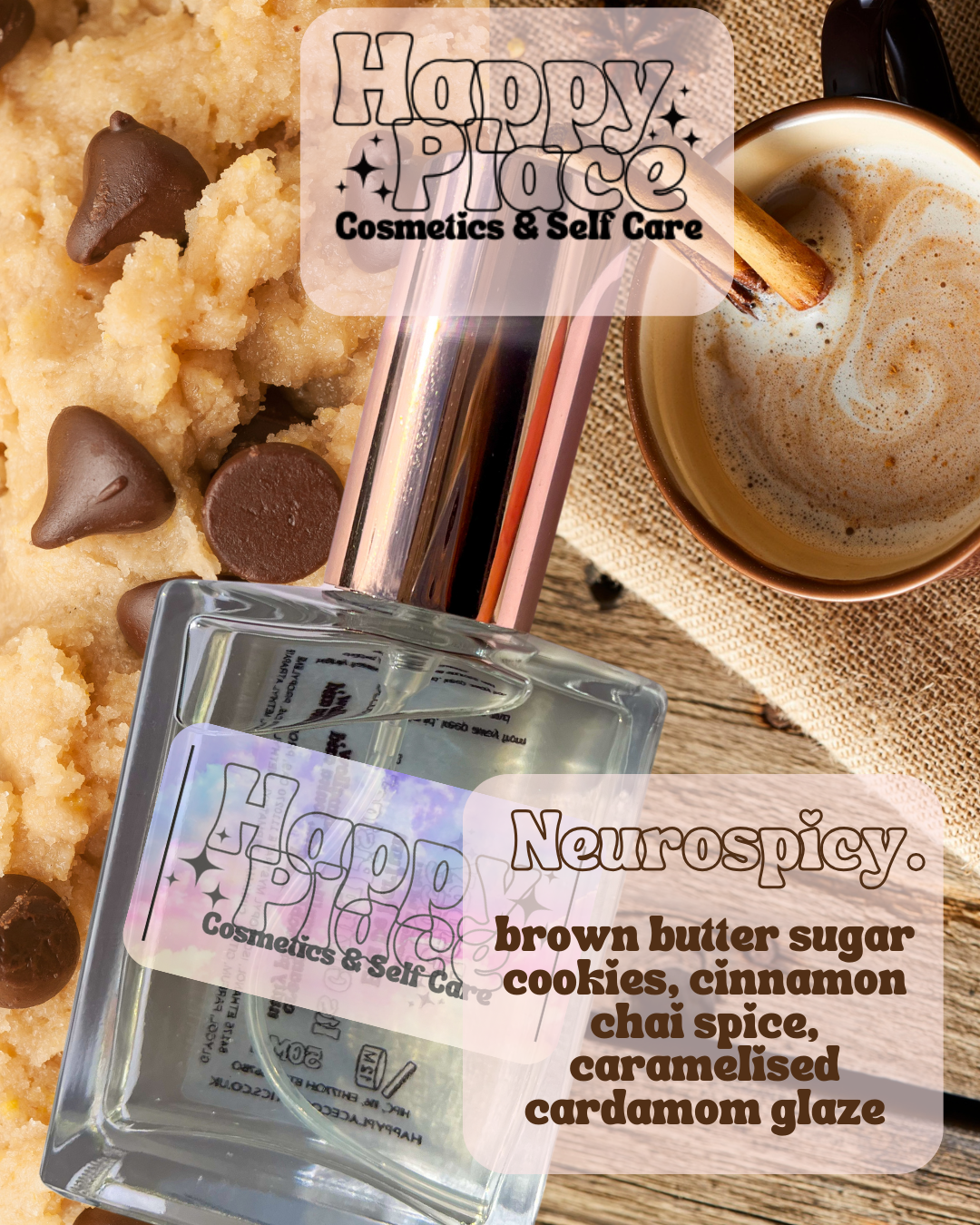 ‘Neurospicy’ Happy Place Fragrance- Eau De Parfum