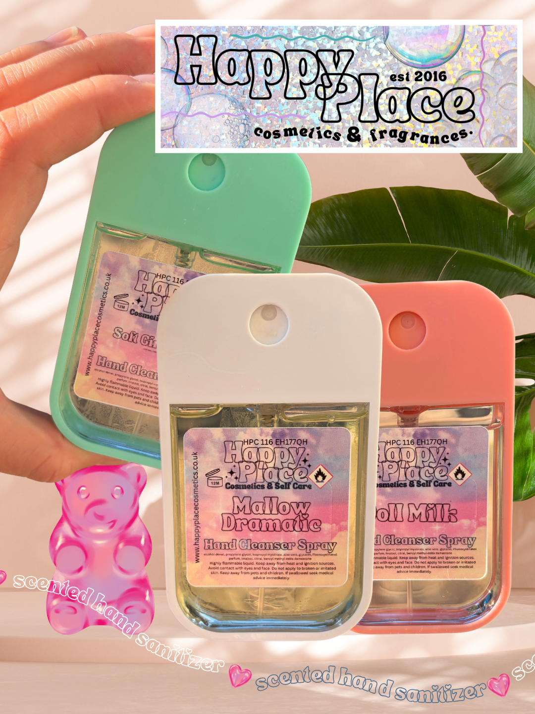 Scented Hand Sanitizer Sprays