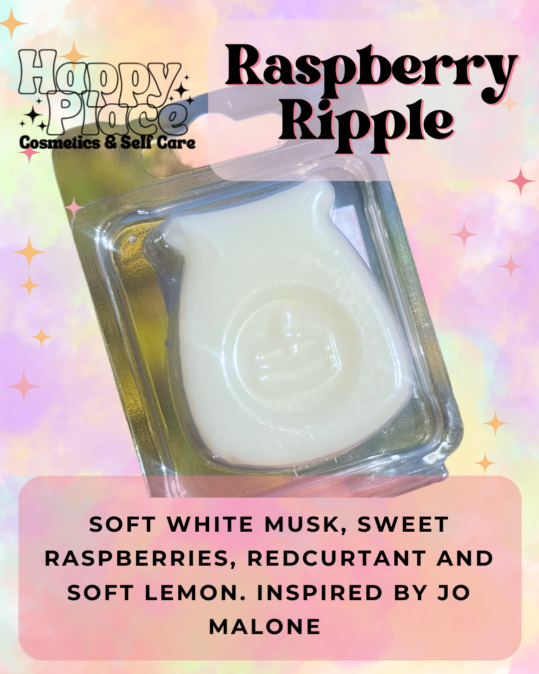 Raspberry Ripple Wax Melt 25g