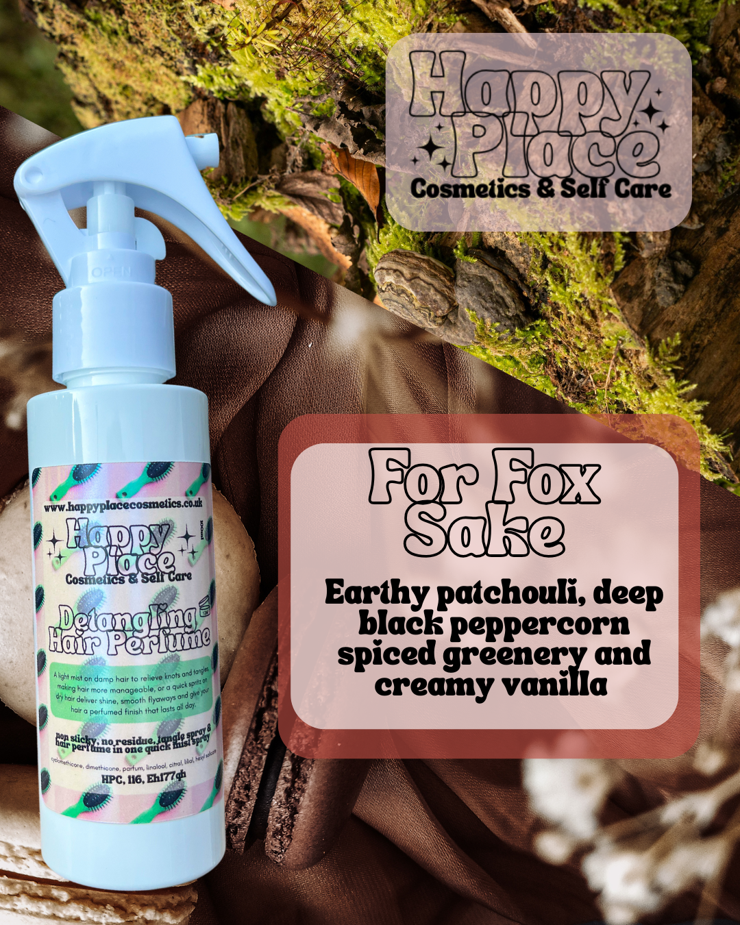 For Fox Sake’- Detangling Hair Perfume