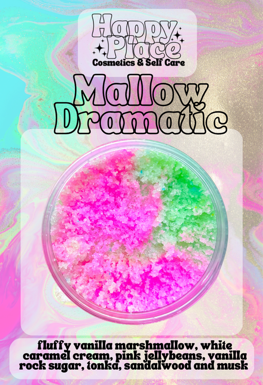 ‘Mallow-Dramatic’ Body Scrub