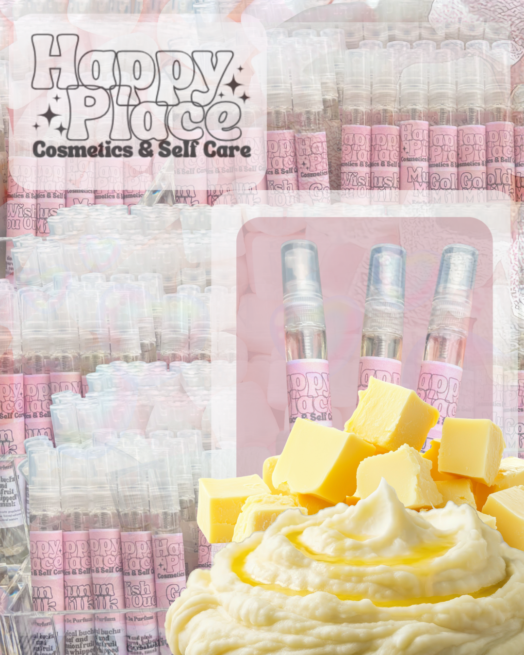 ‘Buttered Up’ Happy Place Fragrance- Eau De Parfum Travel Size