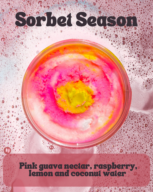 ‘Sorbet Season’- Whipped Soap