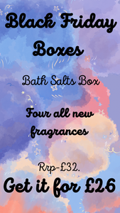 BLACK FRIDAY Bath Salts BOX