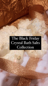 Black Friday Crystal Bath Salts Collection